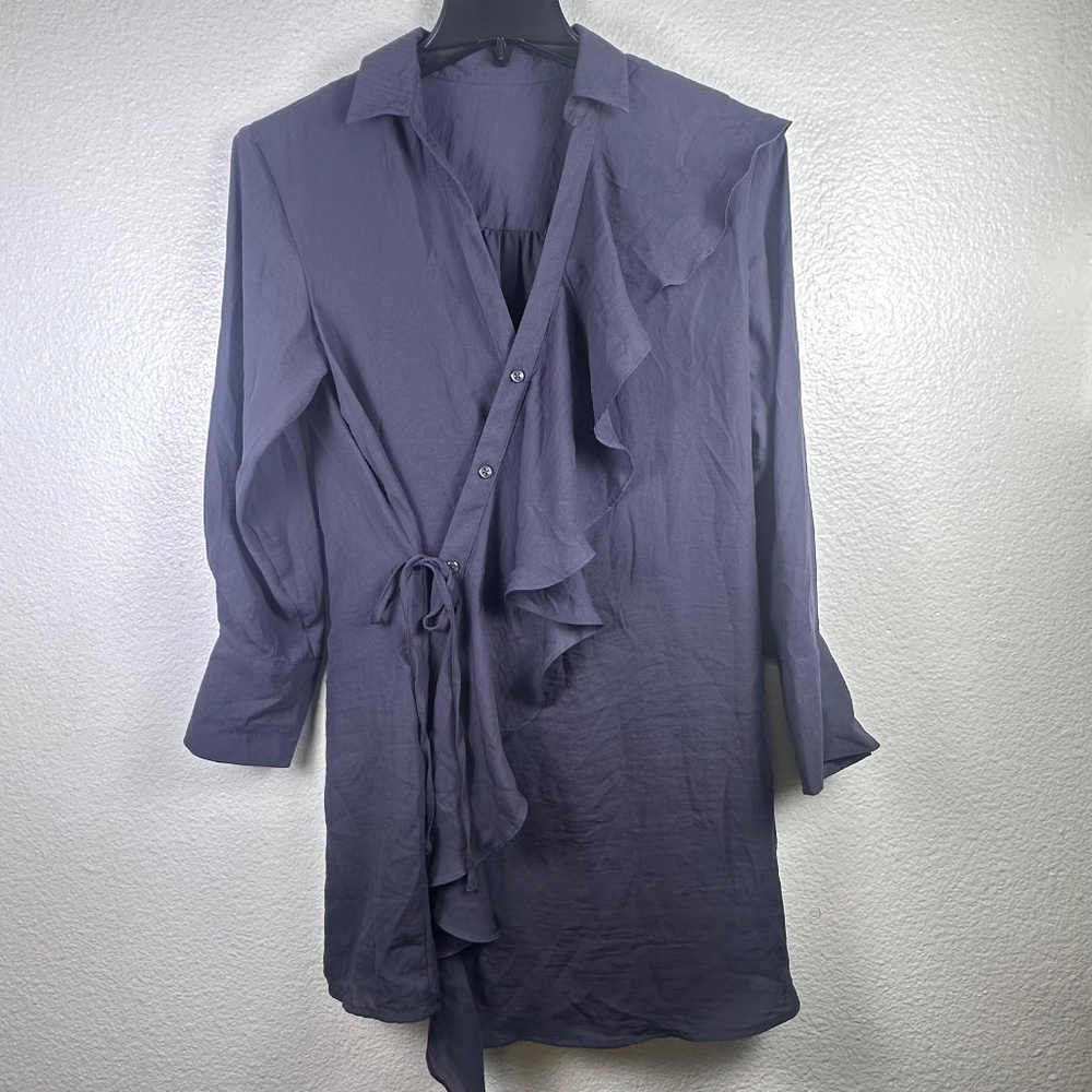 Future Collective Stylish Wrap Dress. Sz S.
